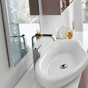 A542 Накладная раковина на столешницу  овальная Arbi