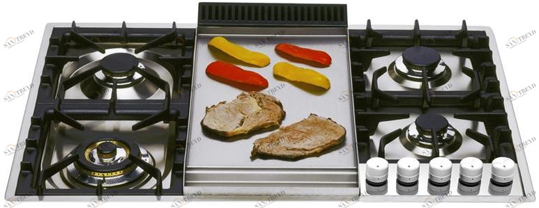 Ilve Газовая плита из нержавеющей стали Professional plus Xlpt90fd Santreyd 