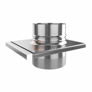 Шибер задвижной LAVA 130, нерж. 439 (0,8)