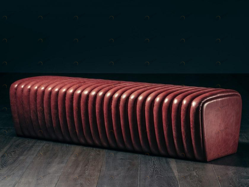 GIOPAGANI Мягкая кожаная скамейка Sartoria sun-id-1450844