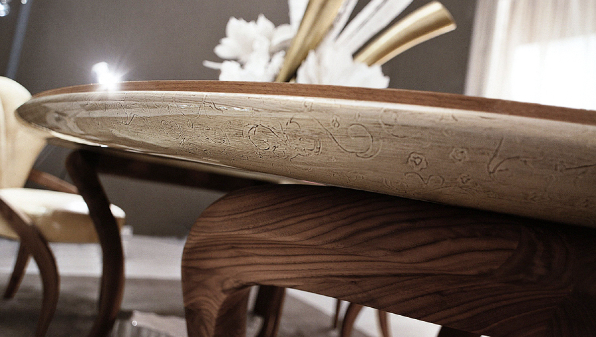 Стол  RIVATELIER 1AC091 Waves - Вид №1