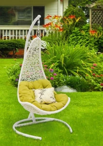 Кресло подвесное Wind White ЭКО ДИЗАЙН FLYINGRATTAN 129639 Белый