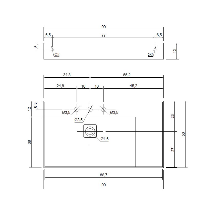 Комплект (тумба с раковиной) / GRAFFIO Antoniolupi sun-id-374972 - Вид №2