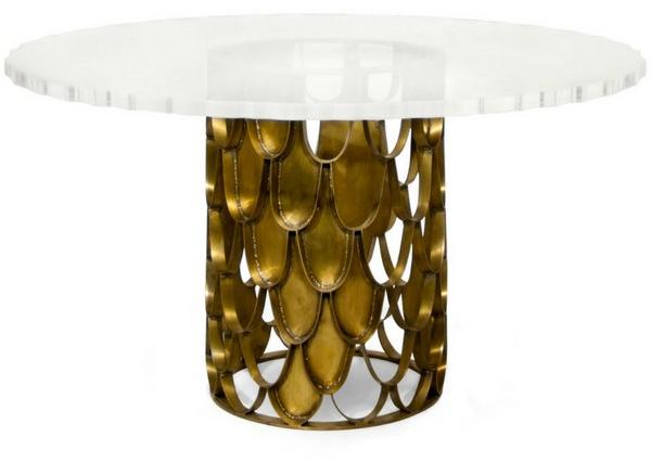 BRABBU Круглый обеденный стол Koi sun-id-1501804 - Вид №1