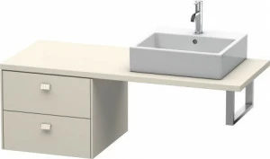 BR513709191 Шкафчик для консоли Brioso #BR5137 520 x 550 мм Серо-коричневый декор