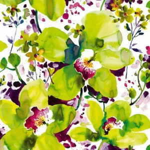4-942-Viva Фотообои Komar Flowers & Textures 2.54х1.84 м
