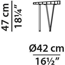 BAXTER Круглый журнальный столик Ninfea sun-id-1406197 - Вид №10