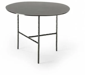 Opinion Ciatti Круглый журнальный столик из стали и кованого железа