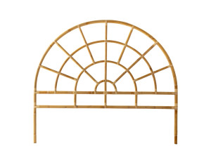 Изголовье из натурального тростника для двуспальной кровати