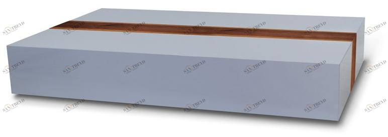 Garbarino Журнальный столик из лакированного черного дерева  Bob cf1 