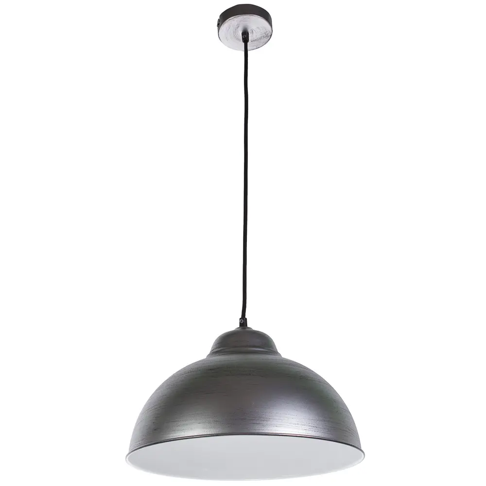 Подвесной светильник Eglo Truro-2 1хE27x60 Вт серебро/патина STLM-2083553