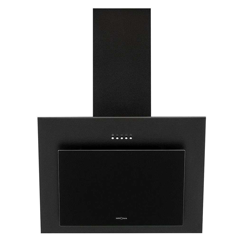 8164321 Вытяжка наклонная KRONA FIONA 600 PB черный/черный STDN-0105456