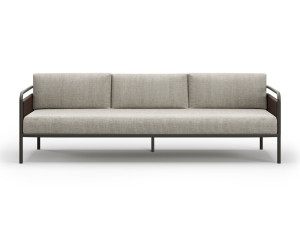 3-местный тканевый садовый диван