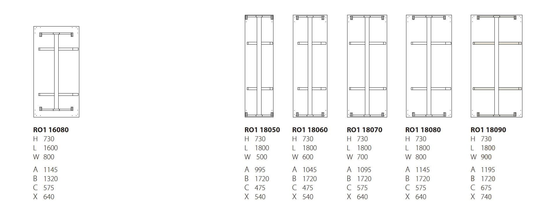 Прямоугольный стол из шпона с колесами Karl Andersson ROLLO ARCH-00129752 - Вид №10