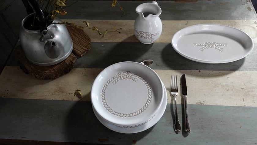 Cerasarda Овальный поднос из керамики I graffiti sun-id-1435109 - Вид №1