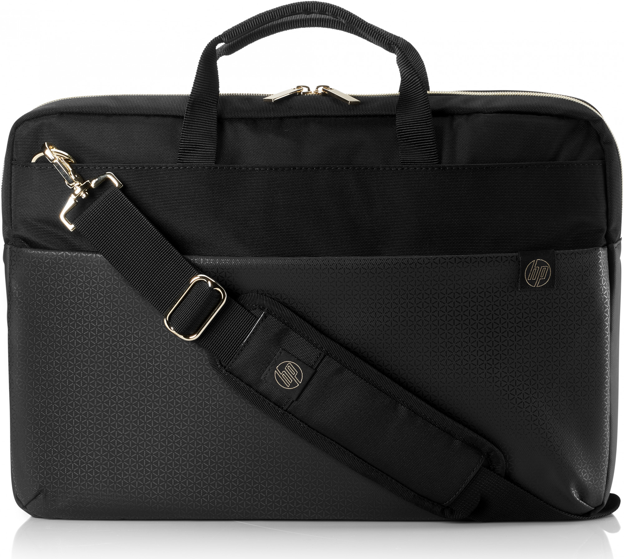 4QF94AA#ABB 15.6 duotone gold briefcase HP Santreyd 