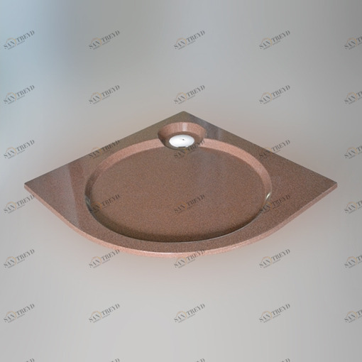Душевой поддон 90X90X2 СМ R-ТЕРРАКОТ GUTEWETTER Shower trays 90X90X2СМRТЕРРАКОТ