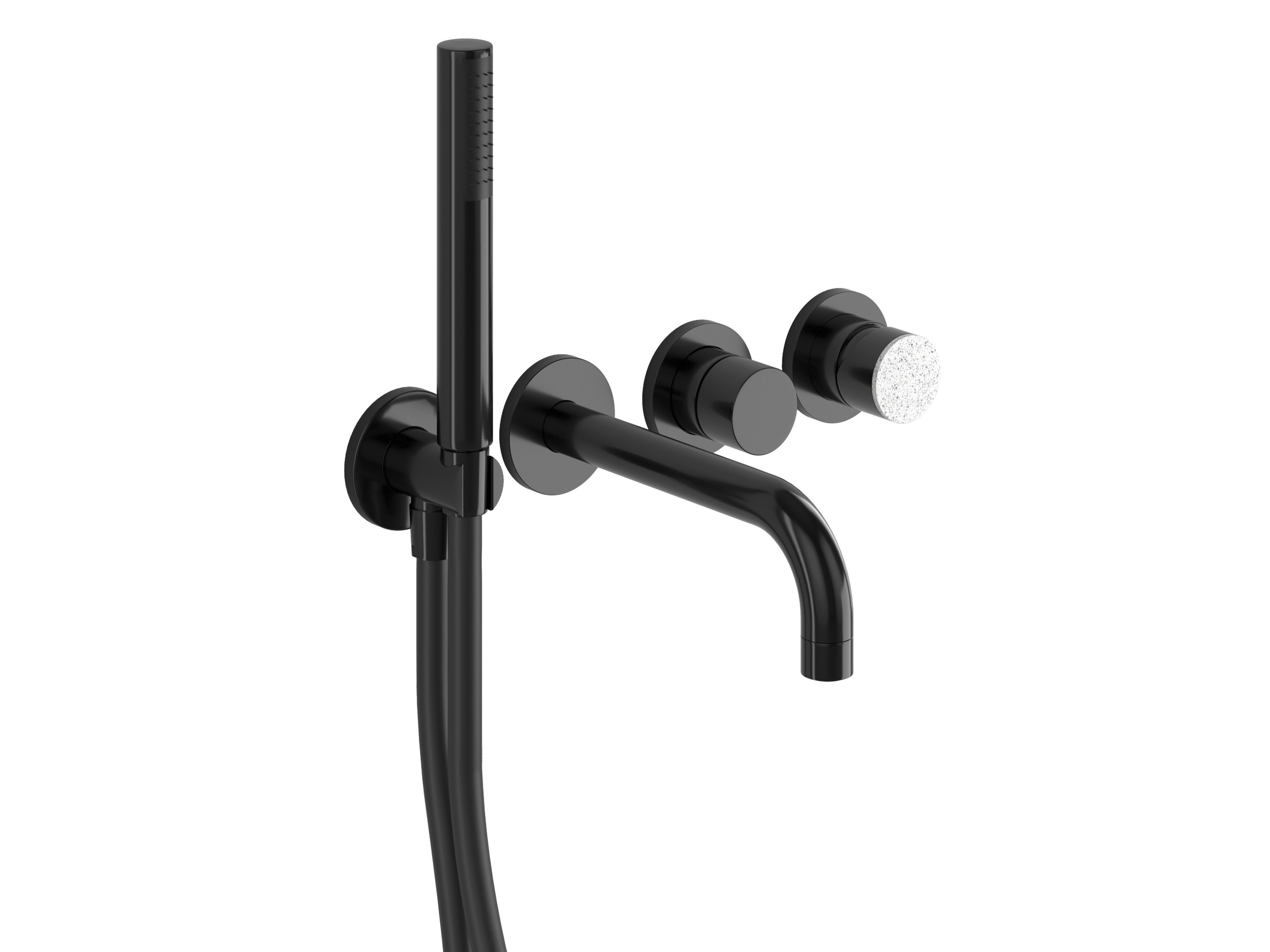 Металлическая настенная ванна с ручным душем RUBINETTERIE STELLA Macarons ARCH-00072959