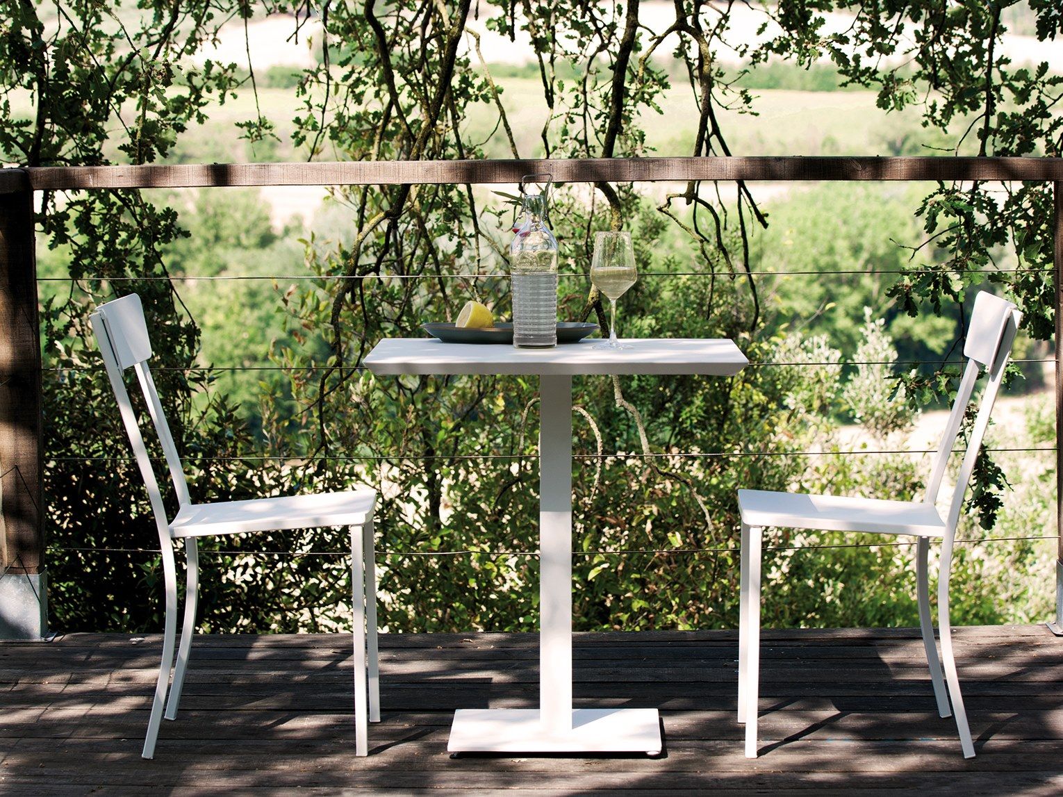 Металлический штабелируемый садовый стул Vermobil Mogan ARCH-00109803 - Вид №5