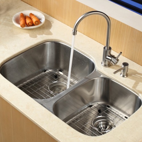 KBU24-KPF2160-SD20 Мойка кухонная прямоугольная Krausru 