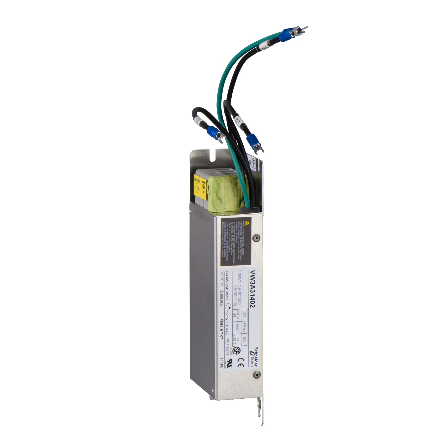 VW3A31402 Фильтр радиопомех Schneider Electric Аксессуары и опции для ПЧ и УПП 