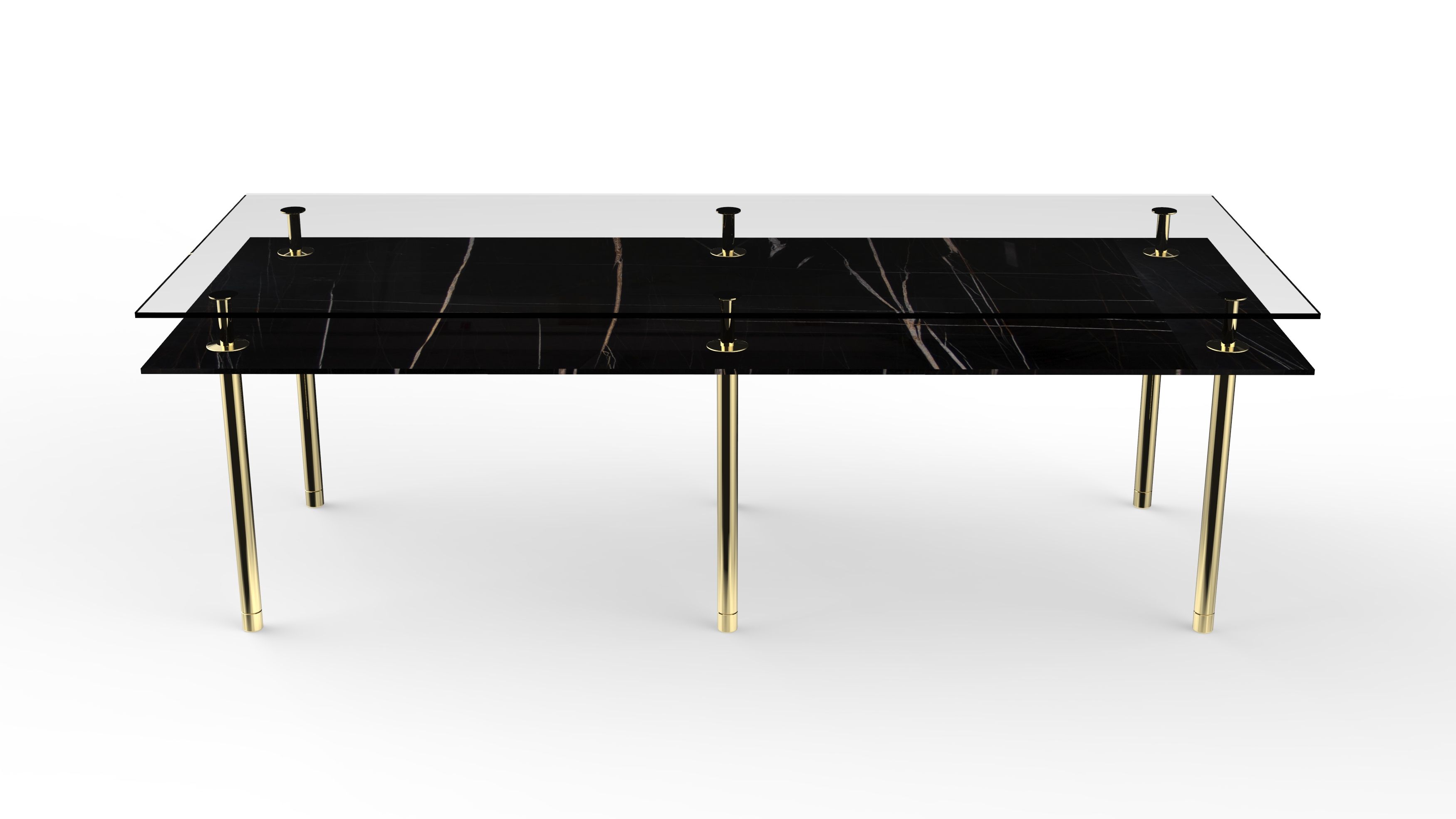 Прямоугольный мраморный стол GHIDINI1961 Ножки ARCH-00097529 - Вид №19