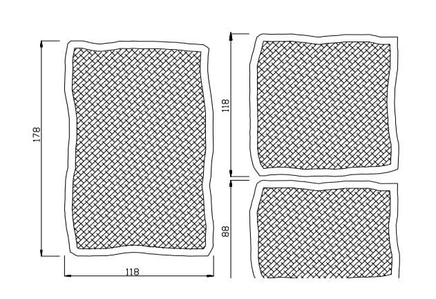 Твердый самоблокирующийся бетон Gallotta специальные ARCH-00001966 - Вид №1