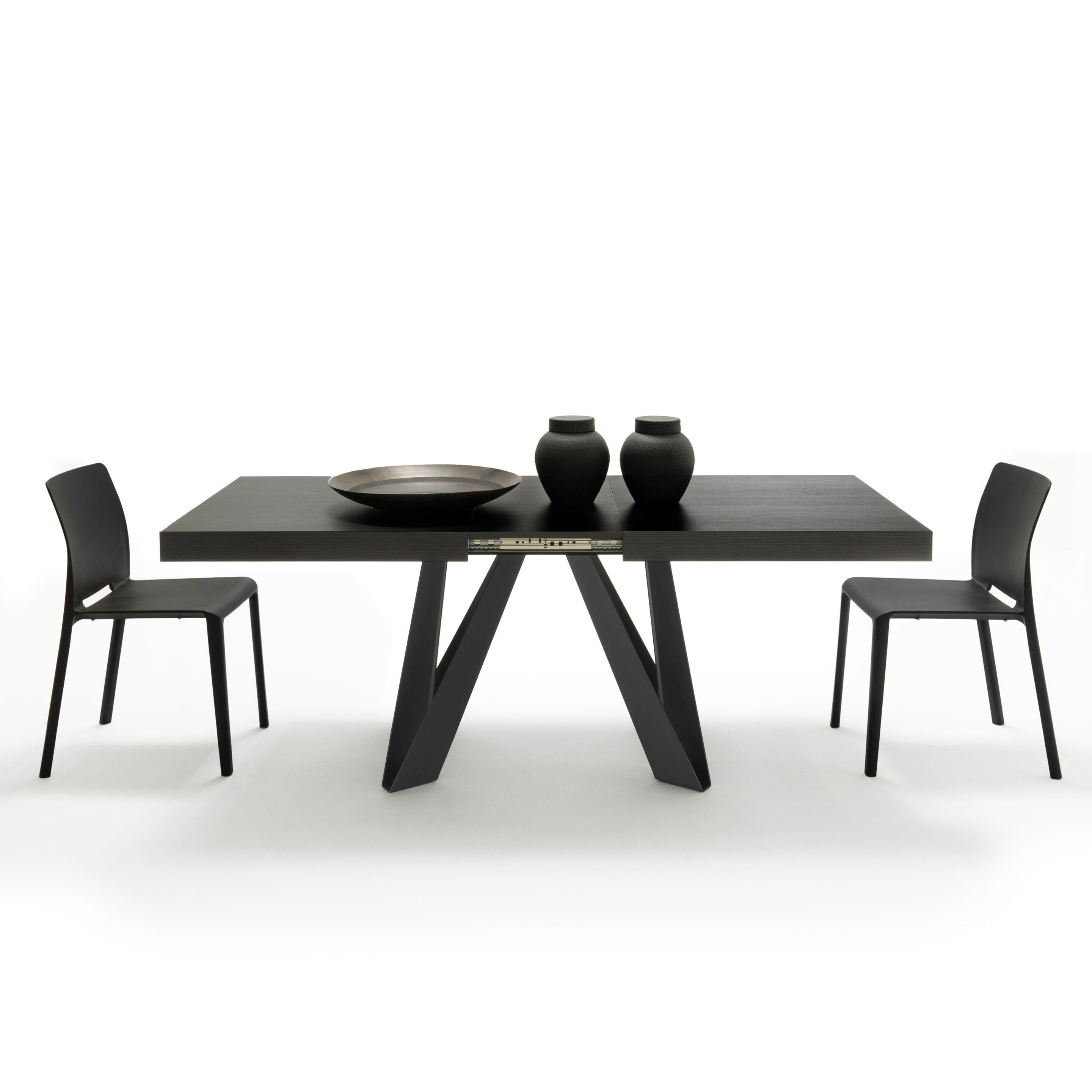 Выдвижной прямоугольный стол из железа с меламиновой столешницей Mobili Fiver ROMINA ARCH-00069646 - Вид №80