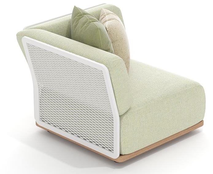 Atmosphera Угловое садовое кресло из ткани Switch Sc.pa - Вид №3