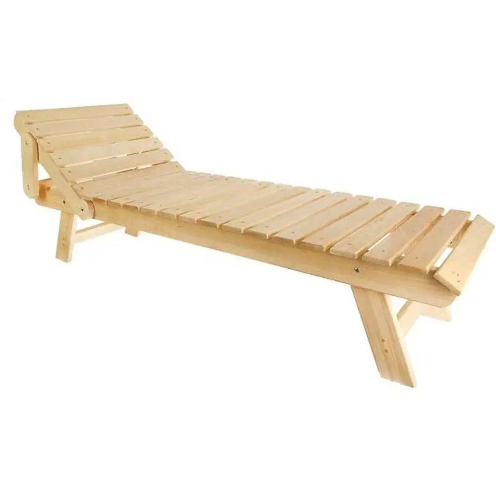 Шезлонг Мукава из натурального дерева с регулируемой спинкой 89354333 Santreyd STLM-1583594 - Вид №1