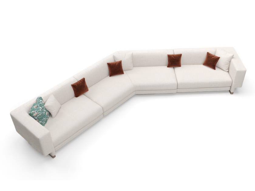 Съемный модульный диван из ткани Gallotti&Radice ELISSA ARCH-00033138