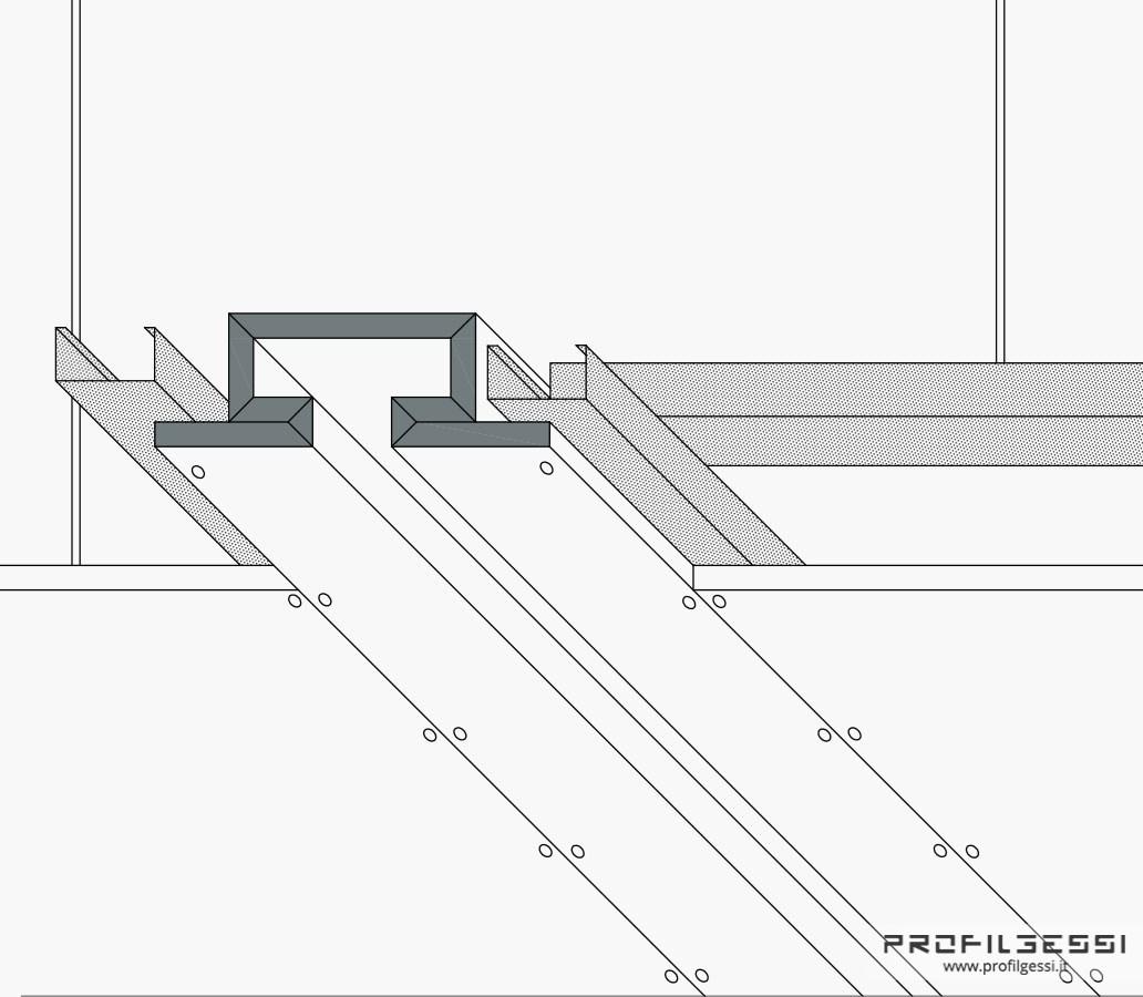Profilgessi Плоский светодиодный профиль 2 источника Illuminazione sun-id-1402670 - Вид №5