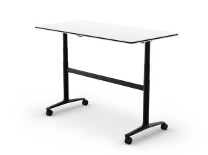 Прямоугольный стол для совещаний с откидным верхом