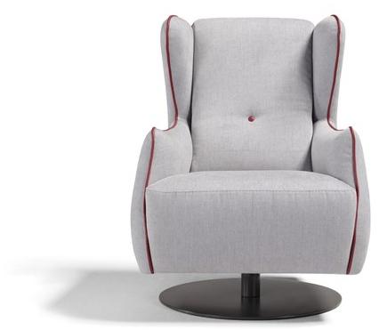 Egoitaliano Вращающееся кресло из ткани с моторизованными функциями Randy sun-id-1369422 - Вид №1