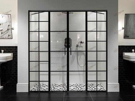 Devon&Devon Душевая ниша из алюминия и стекла sun-id-1436701