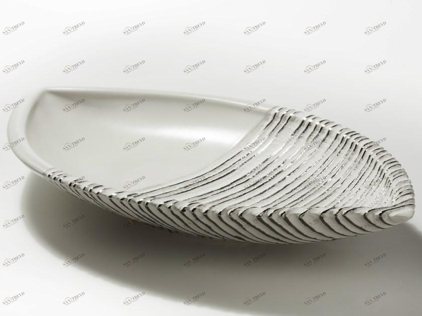 Fos Ceramiche Центральное украшение из фарфора Antithesis oro e platino sun-id-1435689