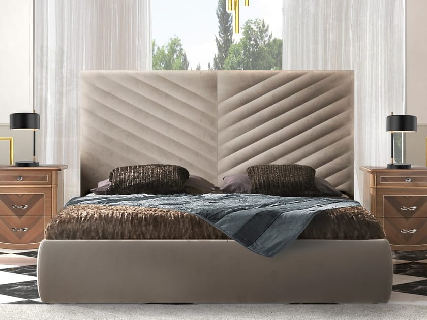 Двуспальная кровать из ткани CASA +39 Prestige 2 ARCH-00123142
