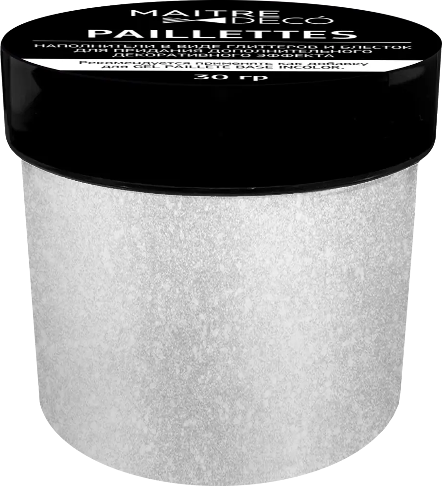 MAITRE DECO Paillettes Nacre Argent - перламутровые блестки для декора 82891159