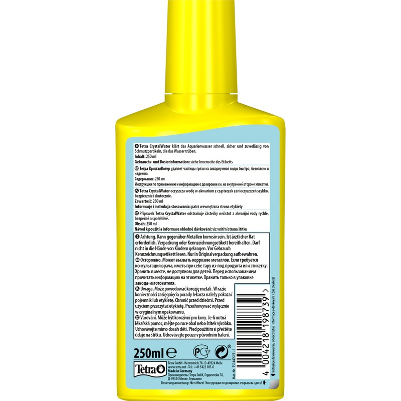 Т00017226 Кондиционер для очистки воды CrystalWater 250мл TETRA  - Вид №1