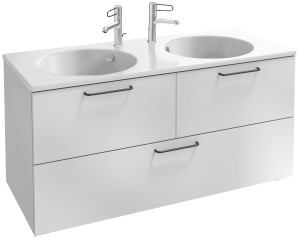 EB2545-R9-NR4 Тумба для столешницы 120 см, 3 ящика, черная ручка JACOB DELAFON ODÉON RIVE GAUCHE