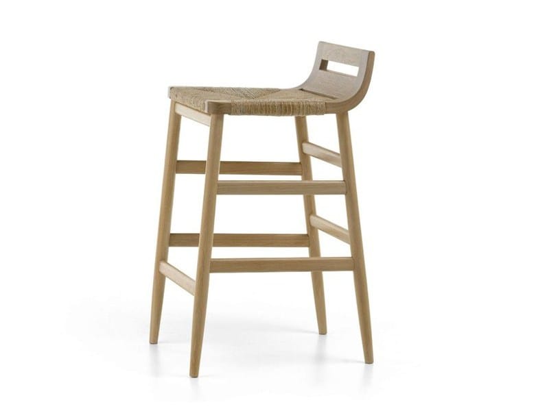 Высокий дубовый барный стул ALKI Kimua ARCH-00119154