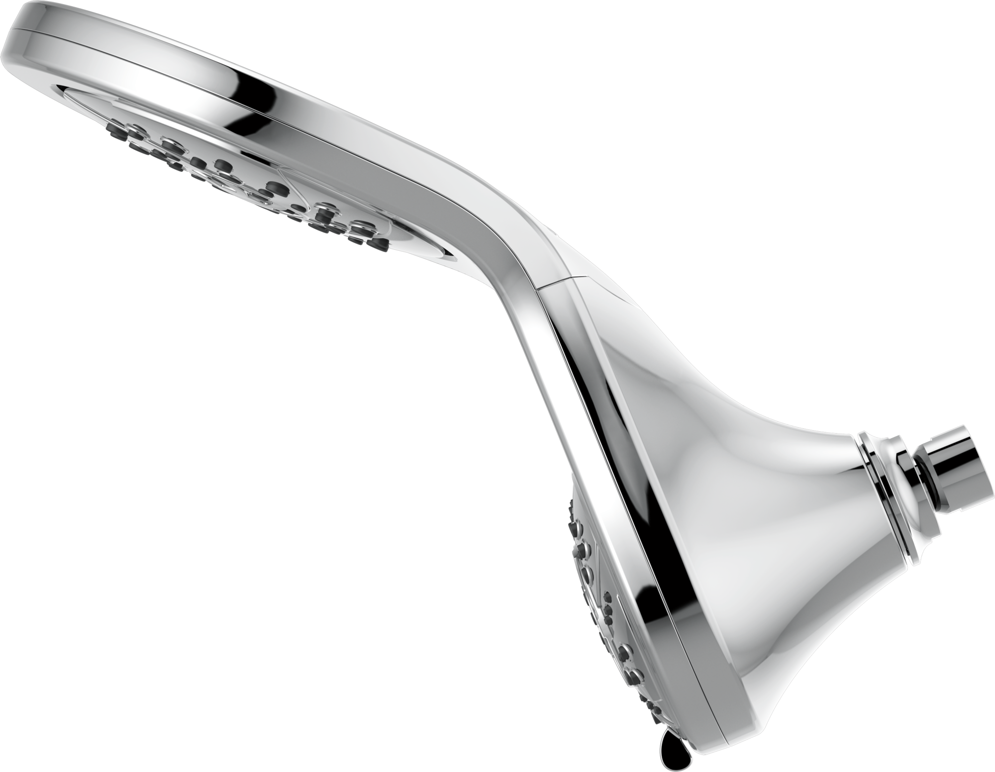 58581-25-PK HydroRain® H2Okinetic® 5-регулировочная душевая лейка два в одном Delta Faucet Universal Showering Хром  - Вид №24