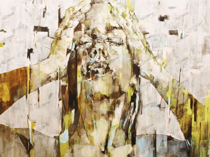 MOMENTI Авторский художественный принт Crazy home paintings Mg-006