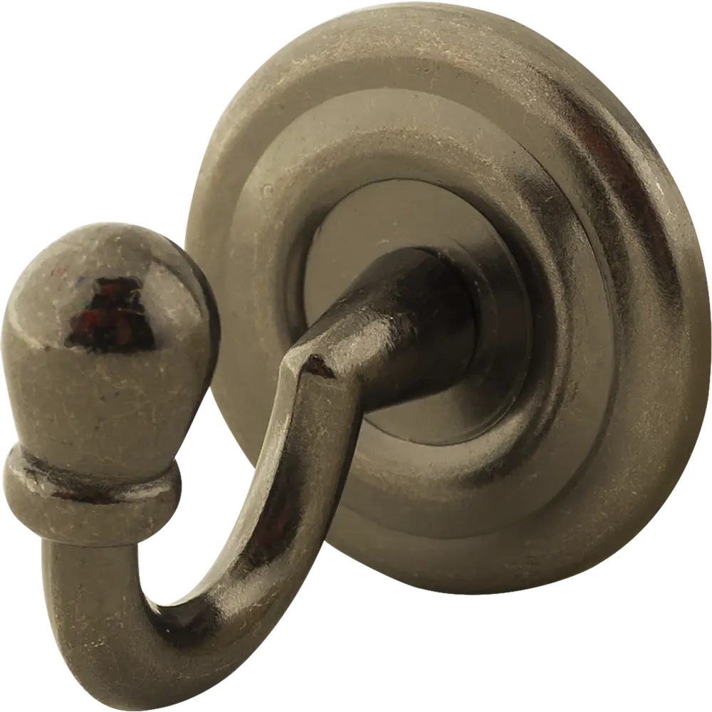 Крючок большой металл цвет чёрный 2 шт ARTTEX STLM-2093360