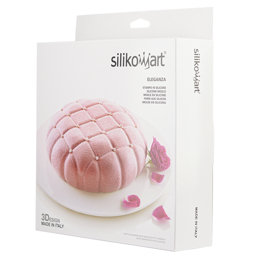28.339.13.0065 Форма для приготовления пирожного eleganza ?22 см силиконовая Silikomart  - Вид №7