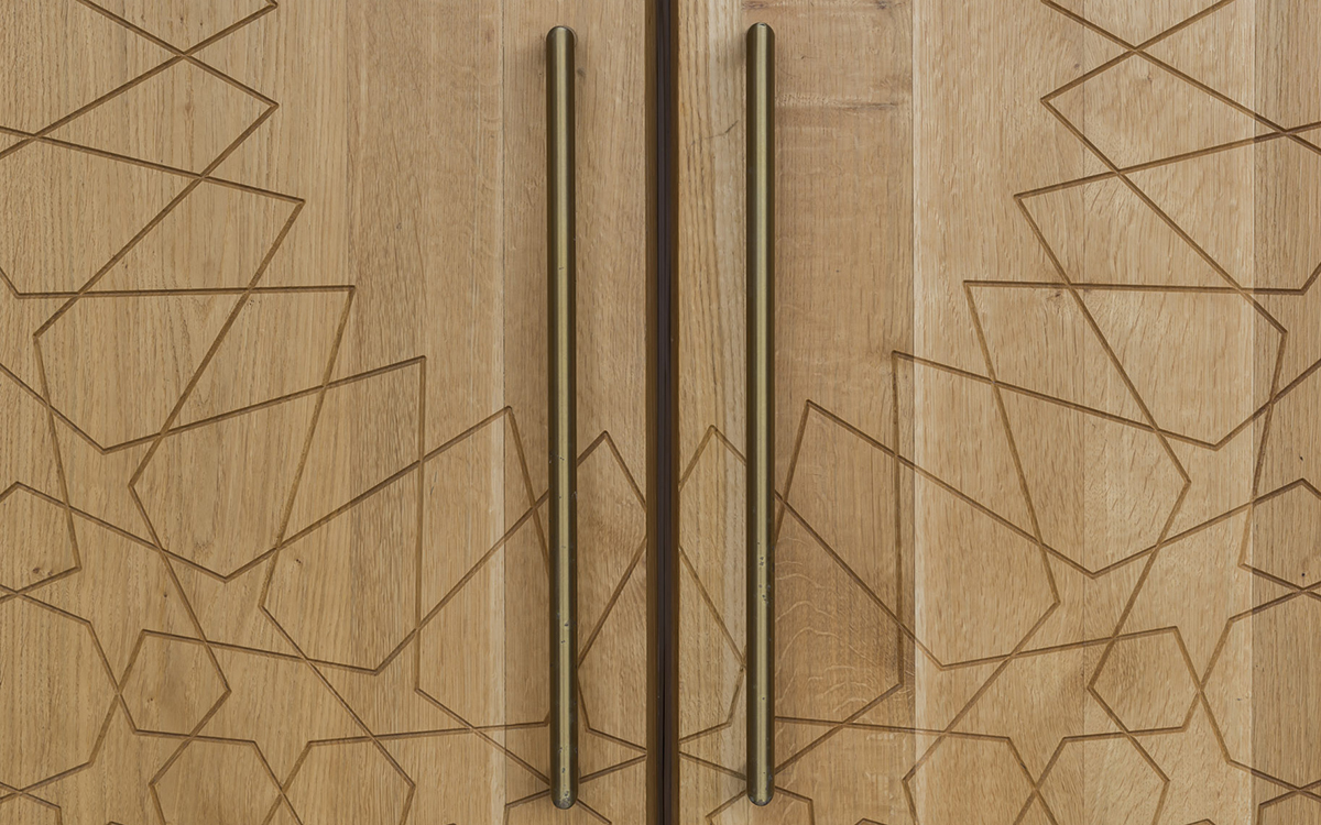 144024P3300 Ручка-скоба - латуньd line Knud Holscher  - Вид №3