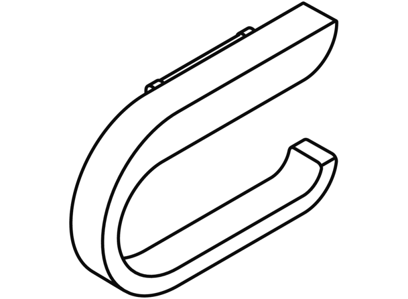 800.21.11090 держатель для туалетной бумаги HEWI System 111 | Polyamid  - Вид №6