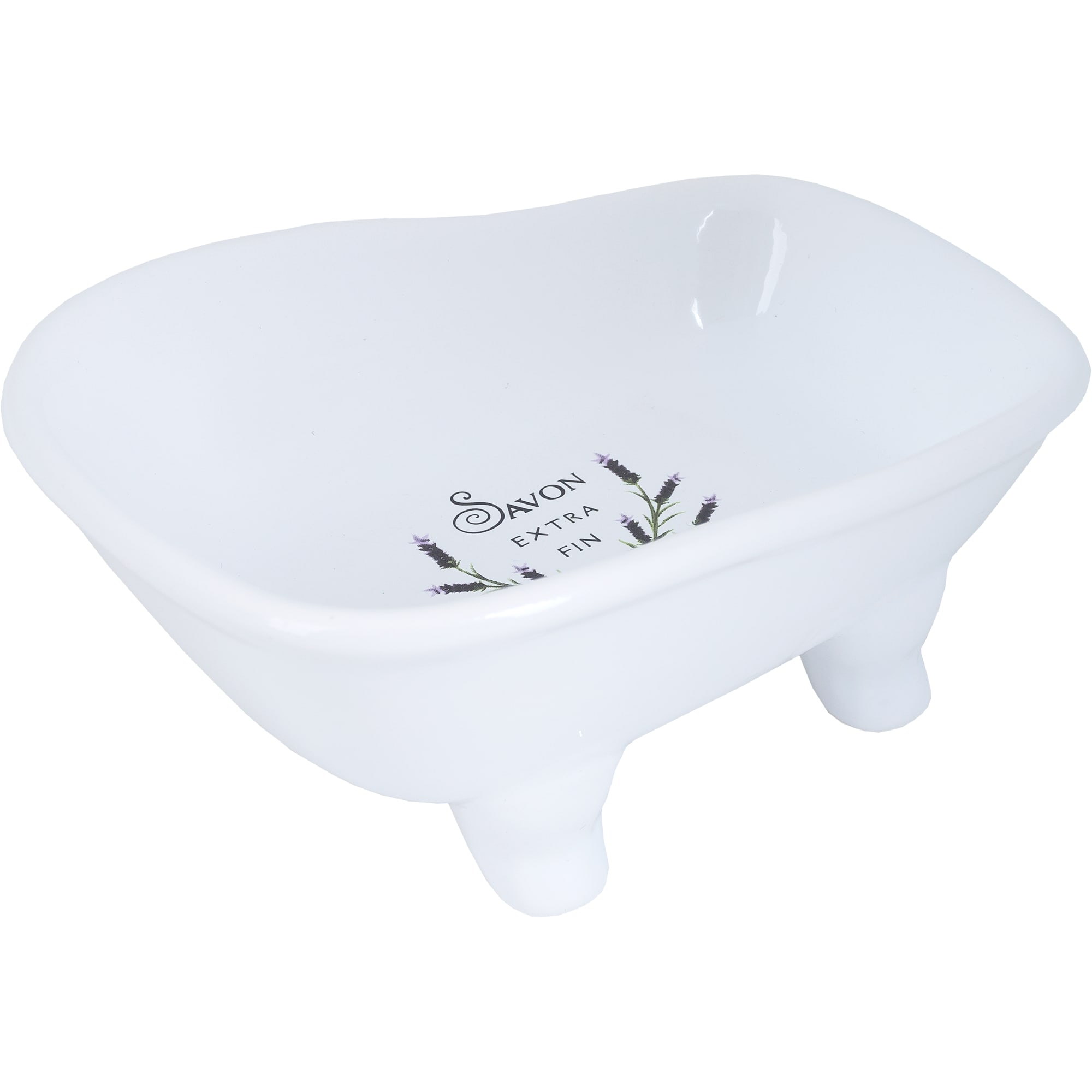 15900538 Мыльница настольная «» керамика цвет белый Lavender Santreyd 