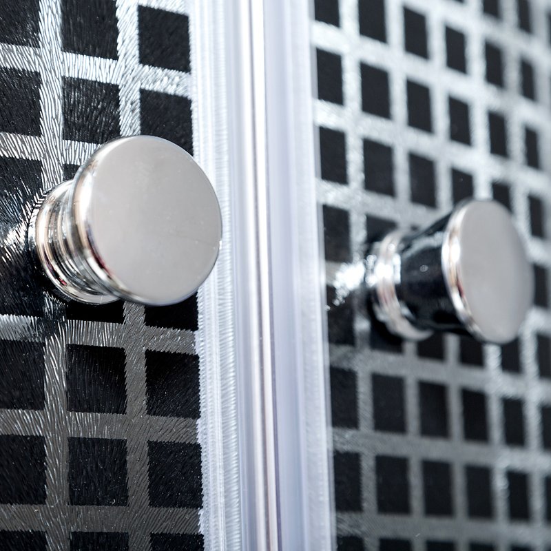 BМ4510 LED с гм. BLACK Душевая кабина DETO Серия ВМ L 809 с электрикой BLACK - Вид №9