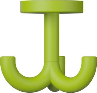 477.90B050 тройной крючок HEWI Edition matt | Polyamid  - Вид №9